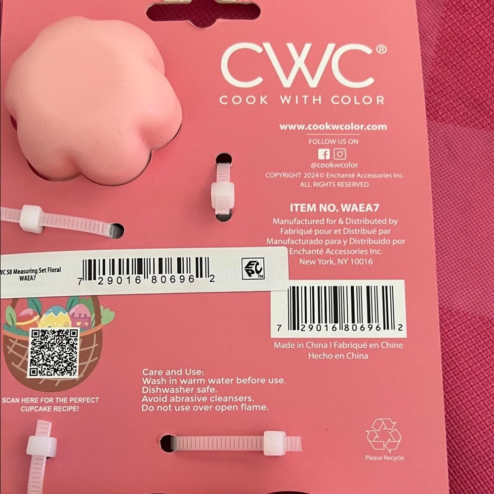 CWC Pink Measuring Cups Set - Picture 3 of 3